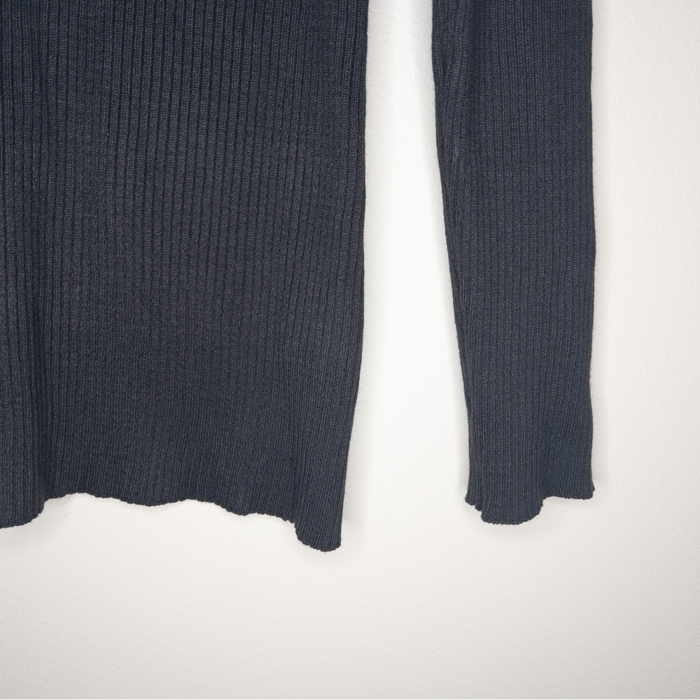 ModCloth Ribbed Knit Scoop Neck Sweater - Picture 3 of 5